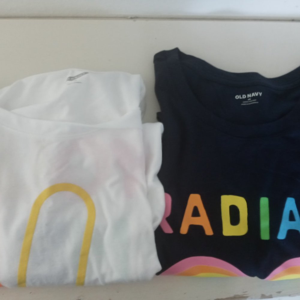 2 Old Navy Tee Shirts Sixe 4X! Great for Pride Month!